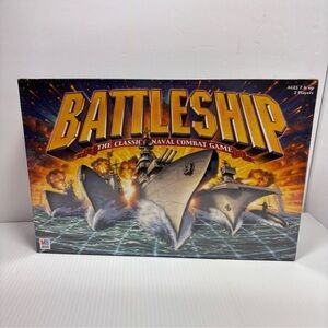 Classic BATTLESHIP GAME by Milton Bradley 2002 Hasbro - Complete - Sealed.